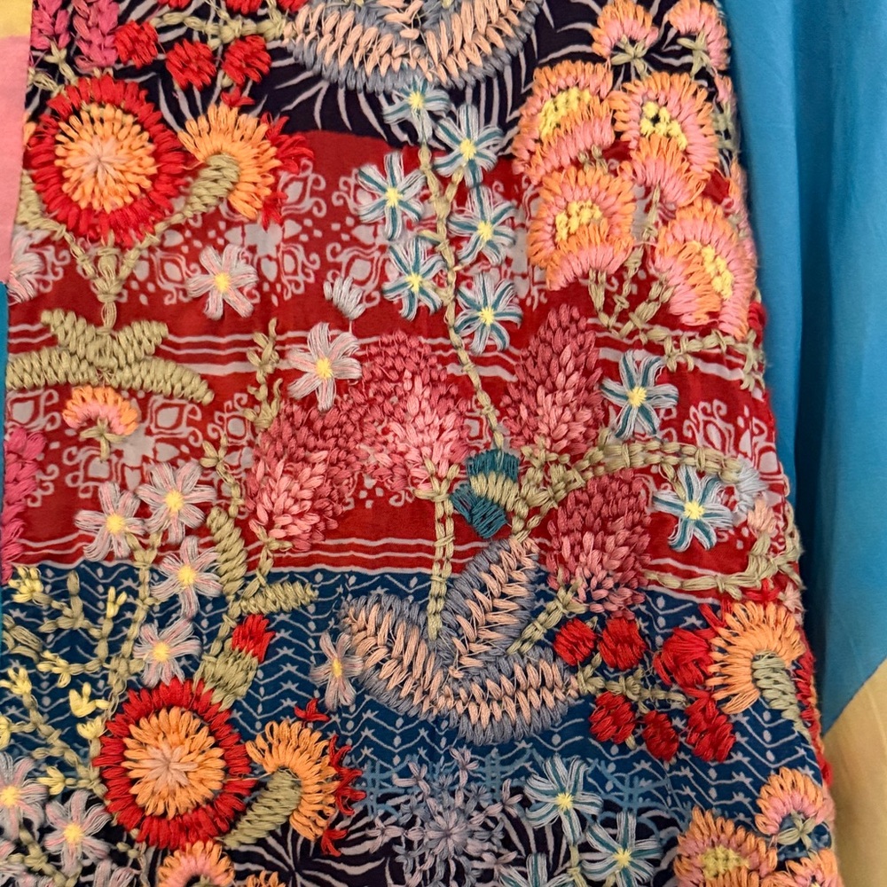 Johnny Was Patchwork Kimono - image 7